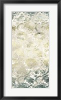Emerald Textile II Framed Print