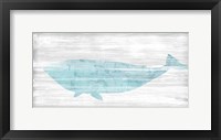 Weathered Whale II Framed Print