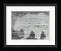 Vintage Plains Animals I Framed Print