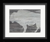Vintage Plains Animals V Framed Print