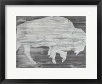 Vintage Plains Animals VI Framed Print