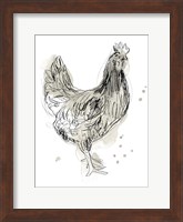 Feathered Fowl I Fine Art Print