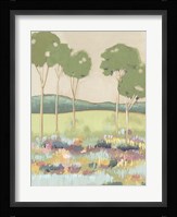 Shades of Trees II Framed Print