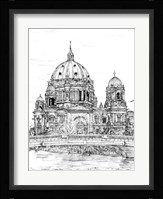 City in Black & White III Framed Print