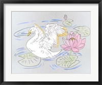 Swan Lake Song I Fine Art Print