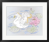 Swan Lake Song I Fine Art Print