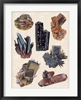 Vintage Minerals I Fine Art Print