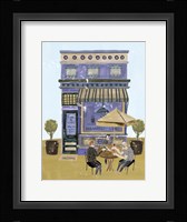 Local Cafe II Framed Print