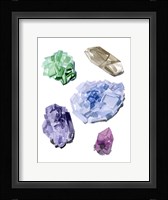 Geometric Crystal I Framed Print