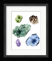 Geometric Crystal II Framed Print