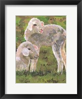 In the Meadow I Framed Print