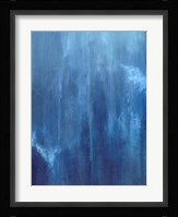 Azul Profundo Triptych II Framed Print