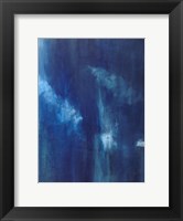 Azul Profundo Triptych III Fine Art Print