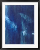 Azul Profundo Triptych III Fine Art Print