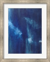 Azul Profundo Triptych III Fine Art Print