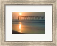 Morning Pier Sunrise, Cape May New Jersey Fine Art Print