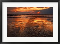 Sunset, Delaware Bay, Cape May NJ Fine Art Print