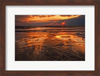 Sunset, Delaware Bay, Cape May NJ Fine Art Print