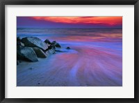 Sunset On Delaware Bay, Cape May NJ Fine Art Print