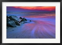 Sunset On Delaware Bay, Cape May NJ Fine Art Print