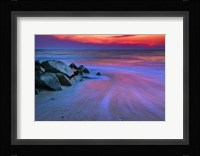 Sunset On Delaware Bay, Cape May NJ Fine Art Print