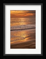 Clouds And Ocean Shore, Cape May NJ Fine Art Print