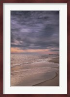 Sunset On Shore, Cape May National Seashore, NJ Fine Art Print