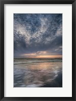 Overcast Sunrise On Shore, Cape May National Seashore, NJ Fine Art Print