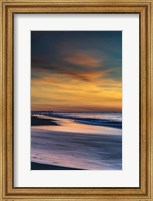 Sunrise On Winter Shoreline 1, Cape May National Seashore, NJ Fine Art Print