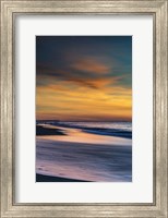 Sunrise On Winter Shoreline 1, Cape May National Seashore, NJ Fine Art Print