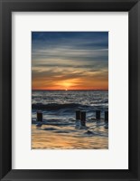 Sunrise On Winter Shoreline 3, Cape May National Seashore, NJ Fine Art Print