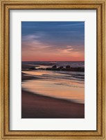 Sunrise On Winter Shoreline 4, Cape May National Seashore, NJ Fine Art Print
