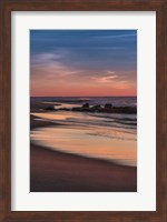 Sunrise On Winter Shoreline 4, Cape May National Seashore, NJ Fine Art Print