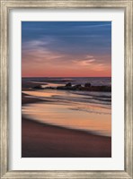 Sunrise On Winter Shoreline 4, Cape May National Seashore, NJ Fine Art Print