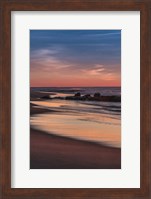Sunrise On Winter Shoreline 4, Cape May National Seashore, NJ Fine Art Print