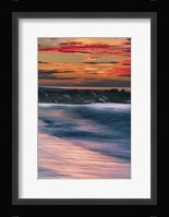 Sunrise On Winter Shoreline 5, Cape May National Seashore, NJ Fine Art Print