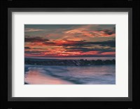 Sunrise On Winter Shoreline 6, Cape May National Seashore, NJ Fine Art Print
