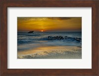 Sunrise On Ocean Shore 1, Cape May National Seashore, NJ Fine Art Print