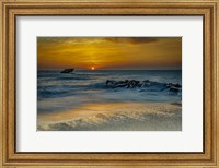 Sunrise On Ocean Shore 1, Cape May National Seashore, NJ Fine Art Print