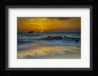 Sunrise On Ocean Shore 1, Cape May National Seashore, NJ Fine Art Print