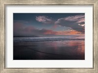 Sunset On Ocean Shore 3, Cape May National Seashore, NJ Fine Art Print