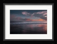 Sunset On Ocean Shore 3, Cape May National Seashore, NJ Fine Art Print