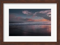 Sunset On Ocean Shore 3, Cape May National Seashore, NJ Fine Art Print