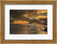 Sunrise On Ocean Shore 5, Cape May National Seashore, NJ Fine Art Print