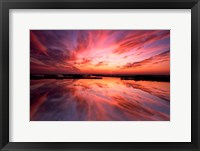 Sunset Reflection on Beach 3, Cape May, NJ Fine Art Print