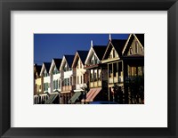 Row of Beach Homes, Cape May, NJ Fine Art Print