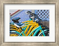 Bicycles in Front of a Porch, Cape May, NJ Fine Art Print