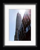 Empire State Building From Street Fine Art Print