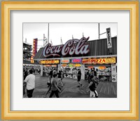 Coca Cola Sign - Boardwalk, Wildwood NJ Fine Art Print