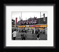 Coca Cola Sign - Boardwalk, Wildwood NJ Framed Print